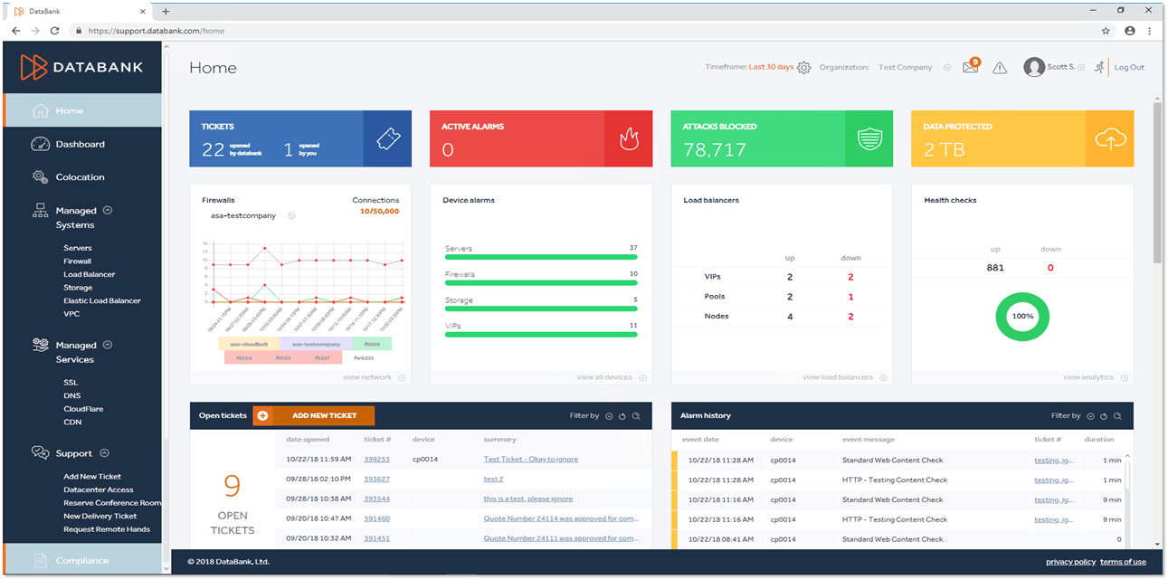 DataBank’s Portal Overview