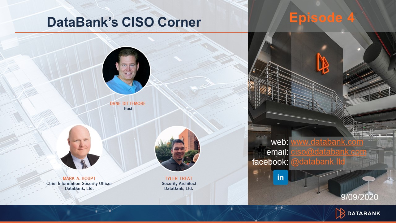 CISO Corner Ep. 4: COVID-19 Impact, New Audits, and DDoS Attacks