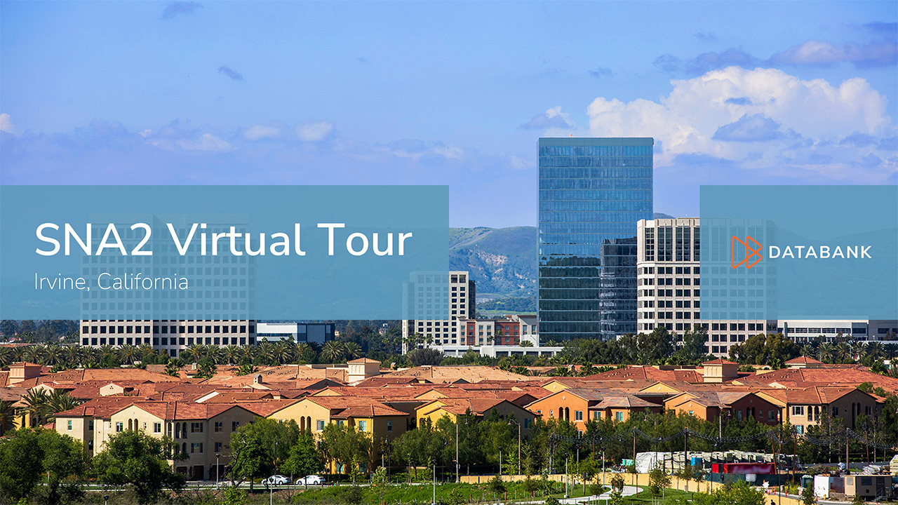 Irvine California SNA2 Data Center Virtual Tour