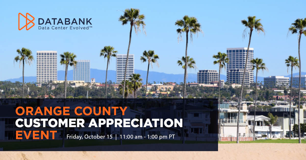 DataBank Orange County Customer Appreciation Event