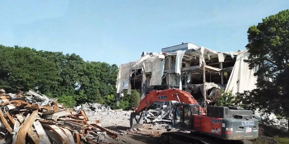 Watch the Demolition in Progress 