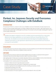 Portent, Inc. Improves Security and Overcomes Compliance Challenges with DataBank