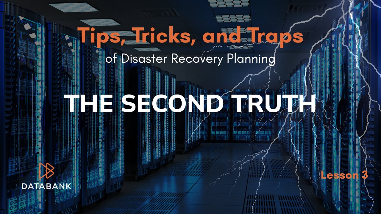 The Second Undeniable Truth: Business Impact Analysis