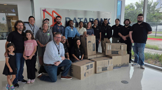 852 Kindness Kits. Four Cities. One Team.