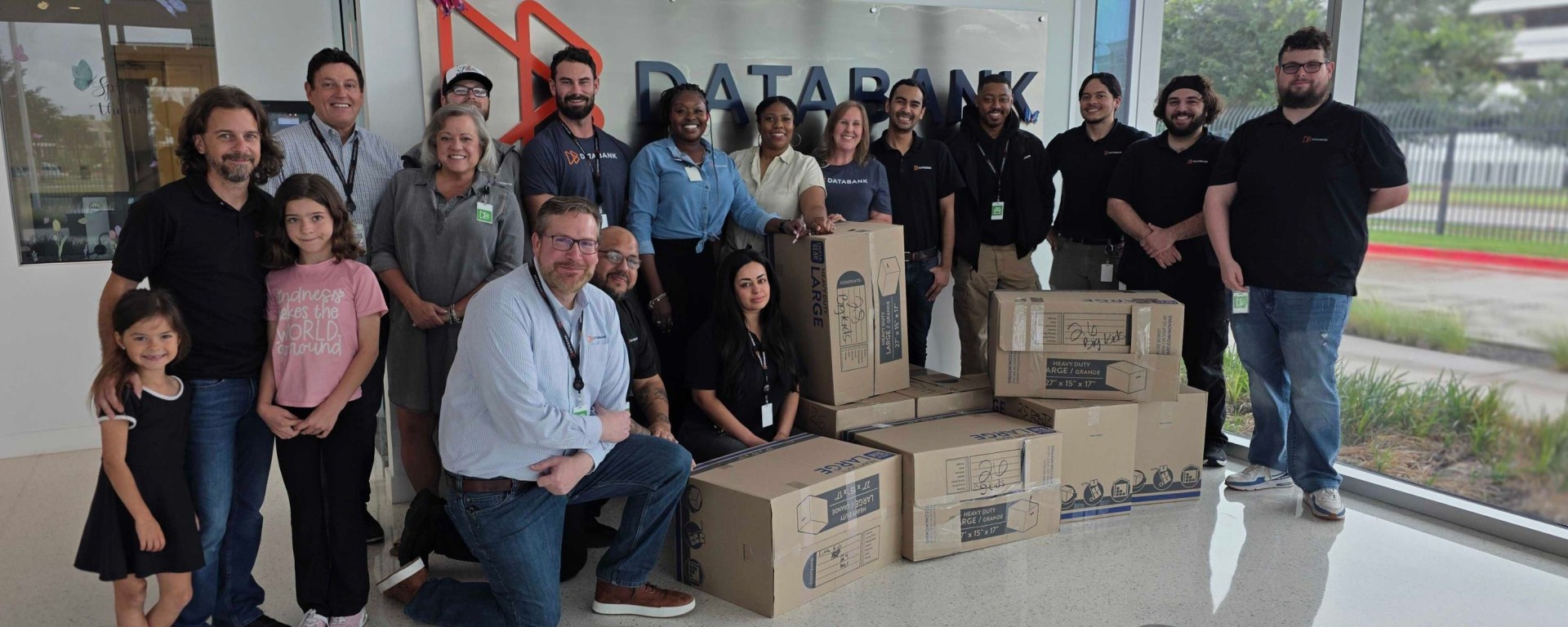 852 Kindness Kits. Four Cities. One Team.